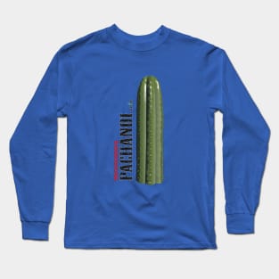 Trichocereus Pachanoi with Text Long Sleeve T-Shirt